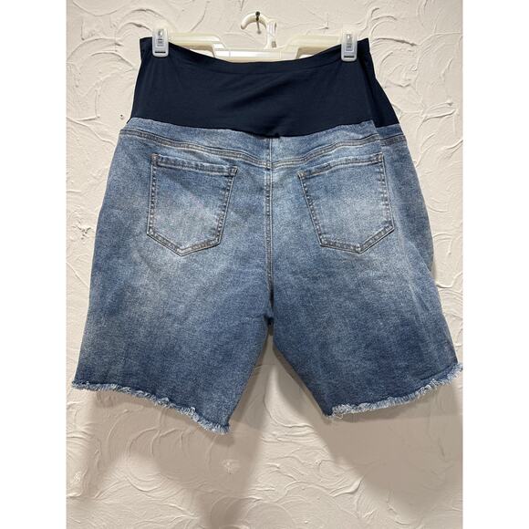 Time and Tru Maternity Jeans Shorts - Size: XXL - Picture 6 of 6